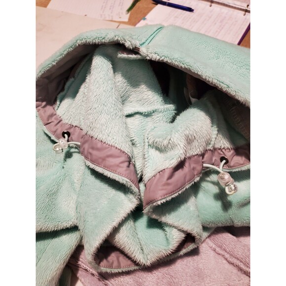 Free Country Live in It Women's Mint Green Zip Up Fleece - Petite Small - 0259 - Picture 9 of 10